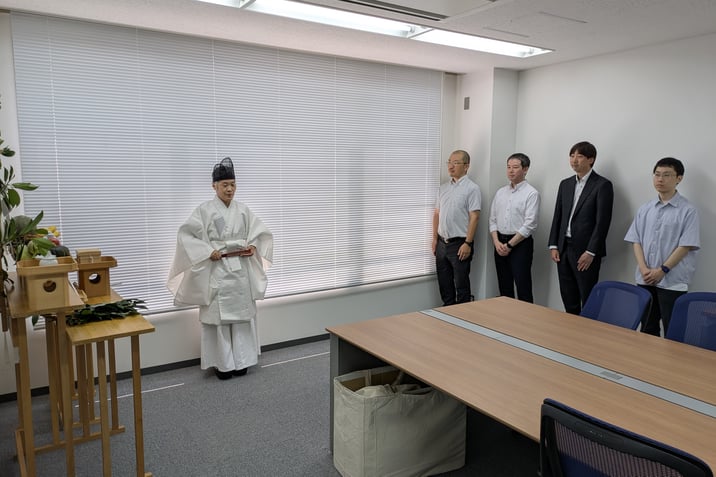 開所式